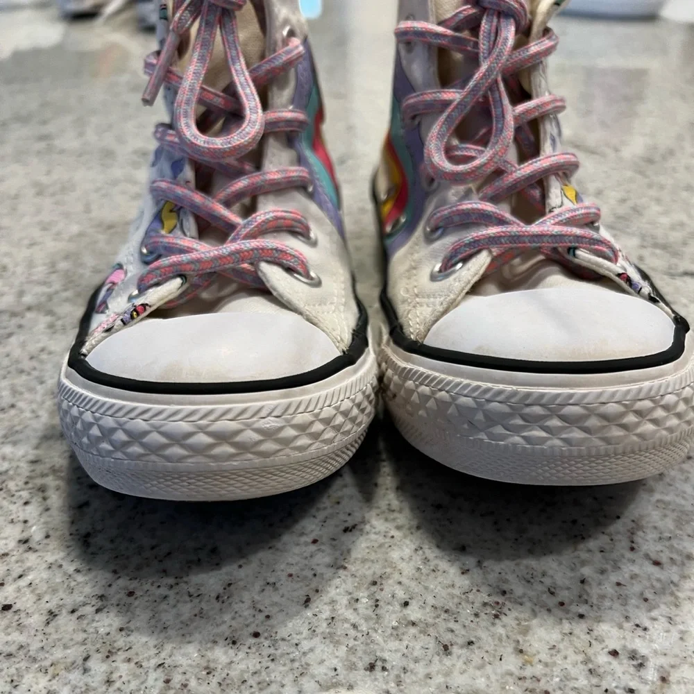 Unicorn Rainbow Converse Size 13